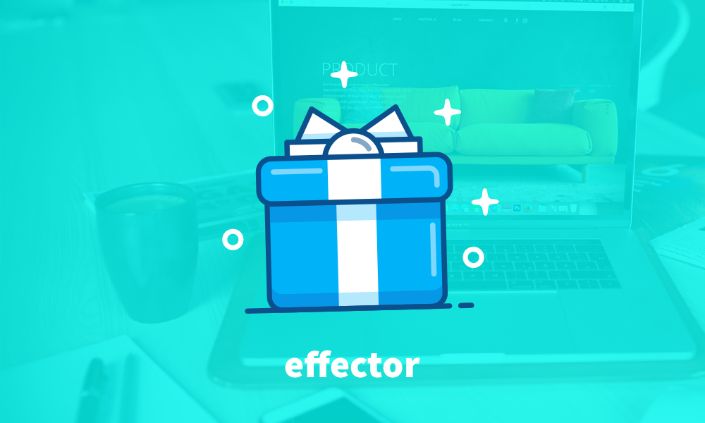Gift icon with digital theme overlay on laptop screen, representing online marketing in Dublin.